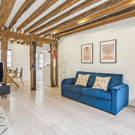 Heart Of & Pompidou - 1br - Vacation Appartamento *